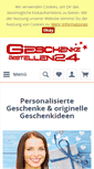 Mobile Screenshot of geschenke-bestellen24.de